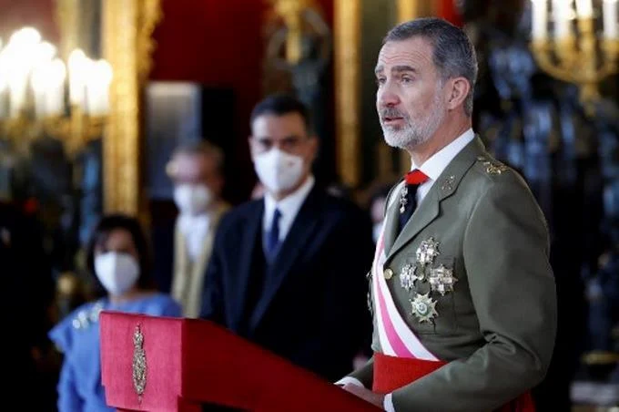 El Rey de Espa&ntilde;a llega a Bogot&aacute; para asistir a la investidura de Petro
