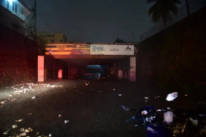 Dos muertos en Santo Domingo a causa de las lluvias torrenciales