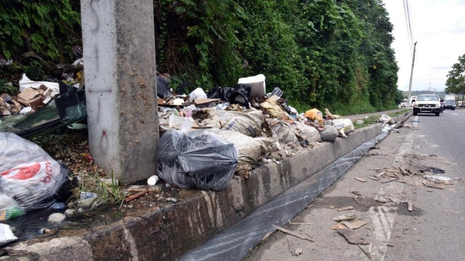 Alcald&iacute;a del Distrito llama a la ciudadan&iacute;a no colocar fundas de basura en las aceras por vaguada