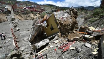 Aumentan a 11 las personas fallecidas por las lluvias, derrumbes e inundaciones en Bolivia
