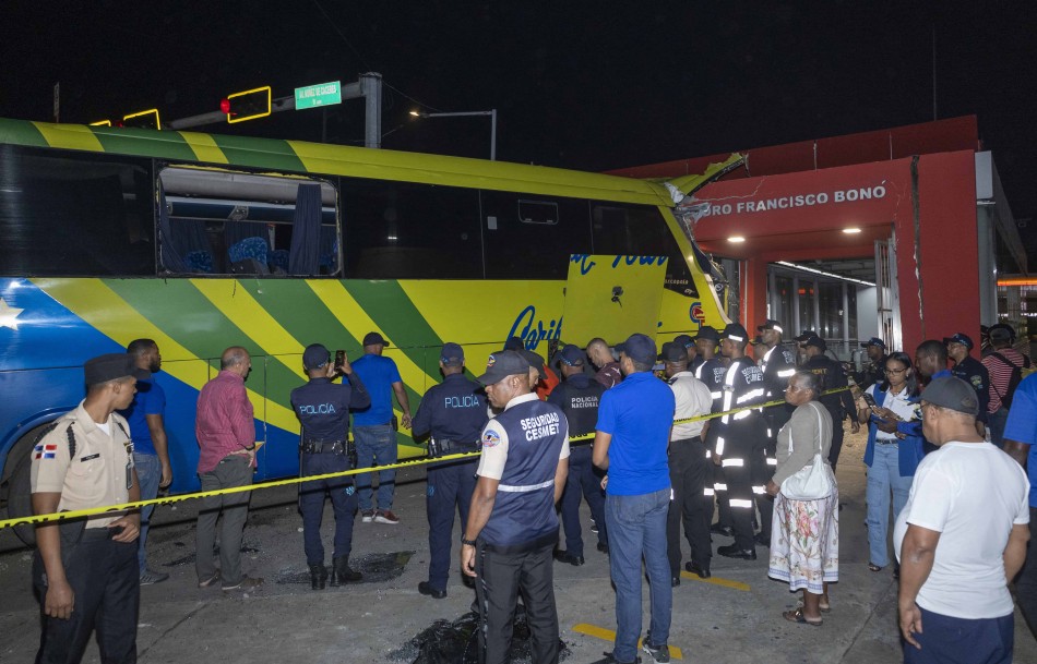 OPRET cierra temporalmente estaci&oacute;n Pedro Francisco Bon&oacute; tras colisi&oacute;n de autob&uacute;s