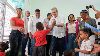 Luis Abinader que el sagrado objetivo del Gobierno es mejorar las condiciones de vida de la gente