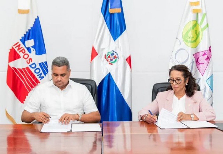 INPOSDOM y CONANI firmaron acuerdo de colaboración entre ambas instituciones