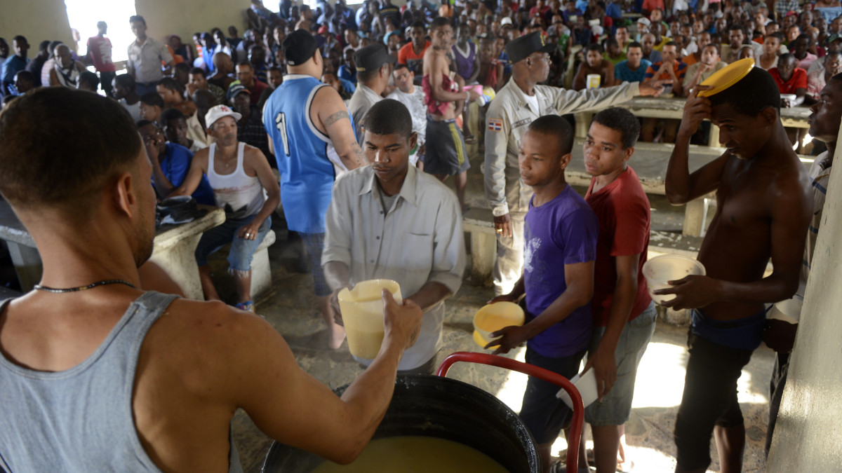 Comida de cada preso cuesta 126 pesos al d&iacute;a