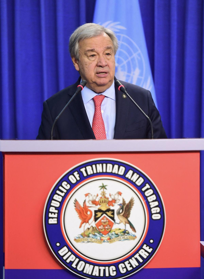 Jefe de la ONU promete seguir "presionando" por fuerza internacional en Hait&iacute;