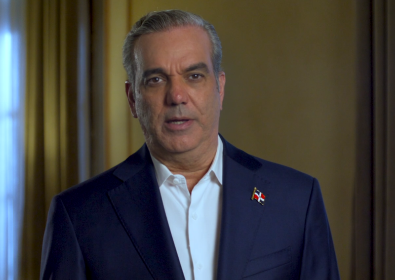 Abinader anuncia repostulaci&oacute;n presidencial para 2024