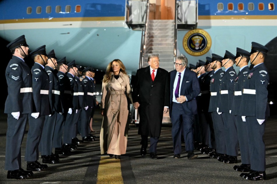 Trump inicia su segunda visita oficial a Reino Unido