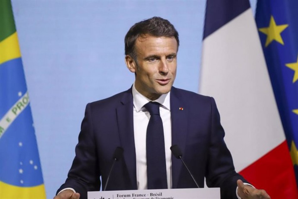 Macron insiste en enviar tropas a Ucrania