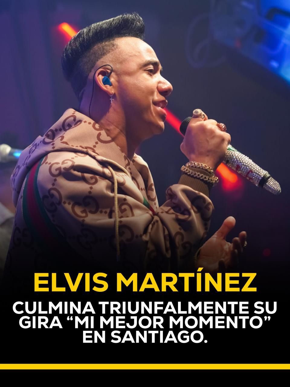 Apote&oacute;sico cierre: Elvis Mart&iacute;nez Culmina Triunfalmente su Gira &ldquo;Mi Mejor Momento&rdquo; en Santiago.