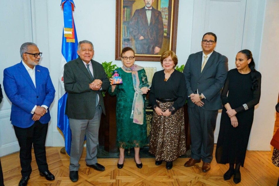 Embajada dominicana en Espa&ntilde;a reconoce a Miriam Germ&aacute;n