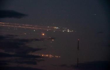  Explota nave de SpaceX y se observan los fragmentos cruzando el territorio dominicano