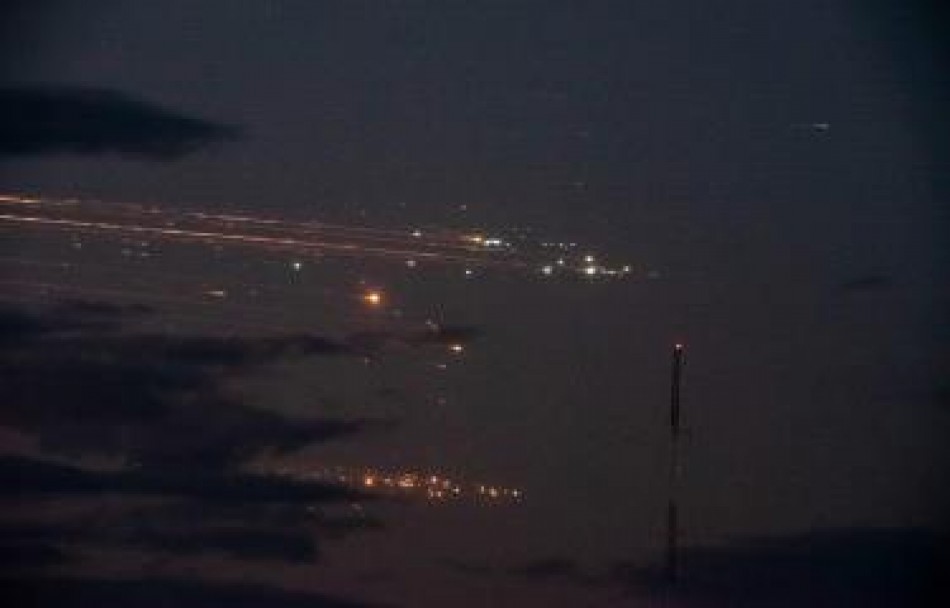 Explota nave de SpaceX y se observan los fragmentos cruzando el territorio dominicano