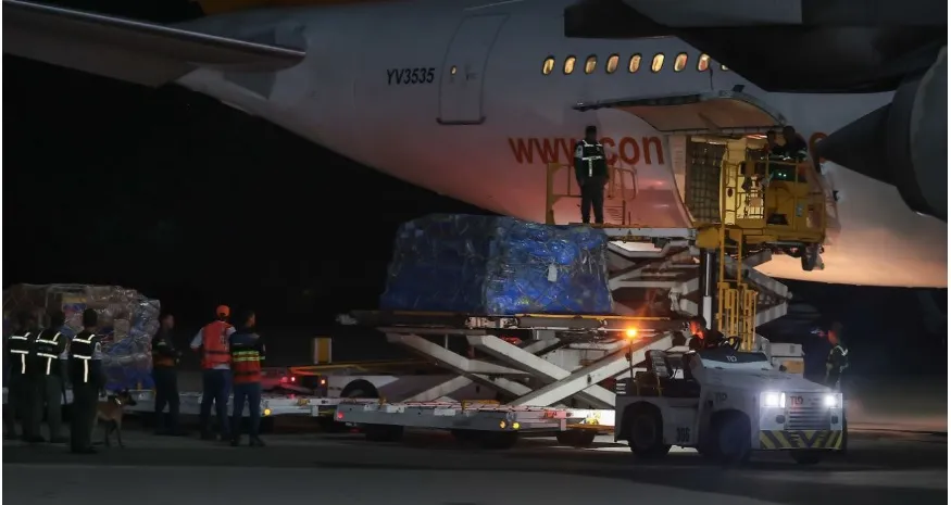 Venezuela env&iacute;a 14 toneladas de ayuda humanitaria al L&iacute;bano y Siria