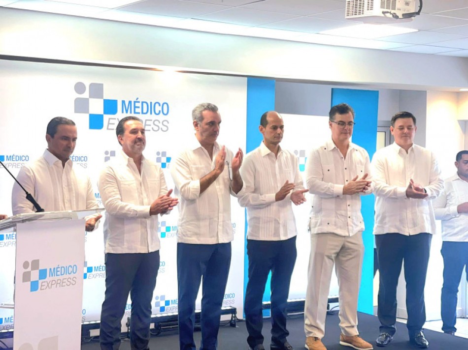 Abinader encabeza inauguraci&oacute;n del Centro M&eacute;dico Express en Santo Domingo Este