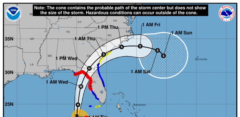 Idalia ya es hurac&aacute;n y se intensificar&aacute; antes de tocar tierra en Florida