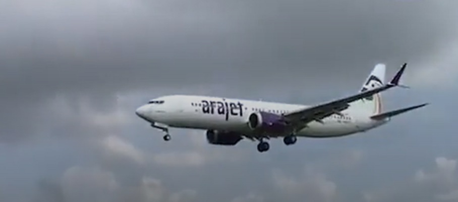 Aerol&iacute;nea dominicana realiza su primer vuelo demostrativo
