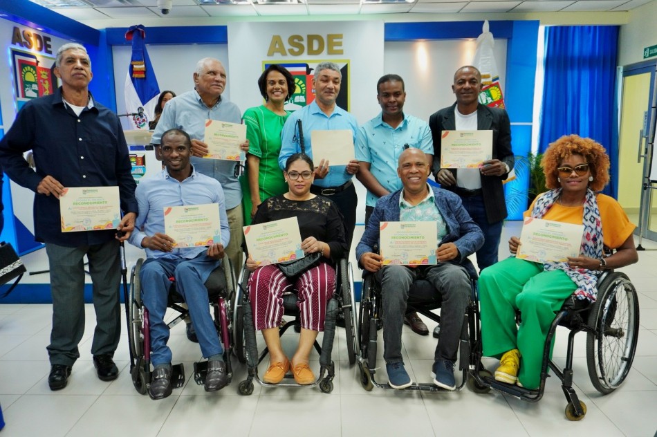 ASDE reconoce organizaciones de personas con discapacidad