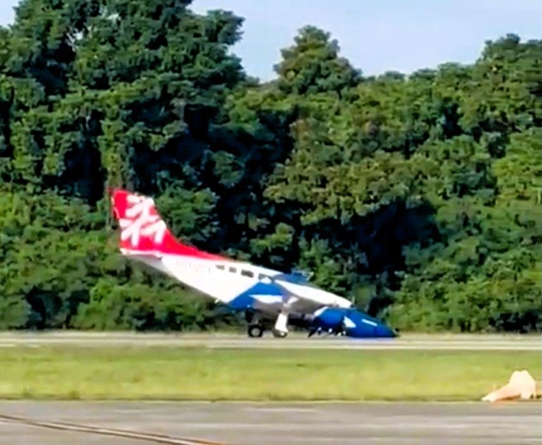 Investigan causas que provocaron accidente de avioneta en aeropuerto El Hig&uuml;ero