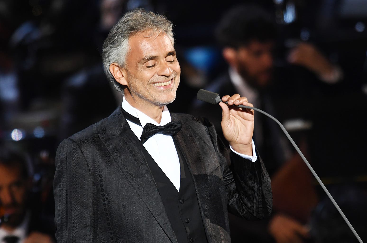 Andrea Bocelli ya en RD para su concierto de este s&aacute;bado