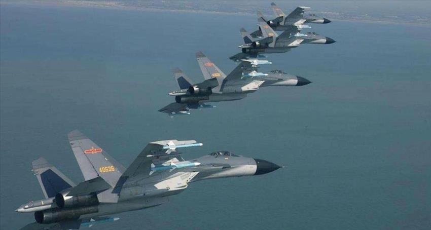 China env&iacute;a un n&uacute;mero r&eacute;cord de aviones guerra a isla de Taiw&aacute;n