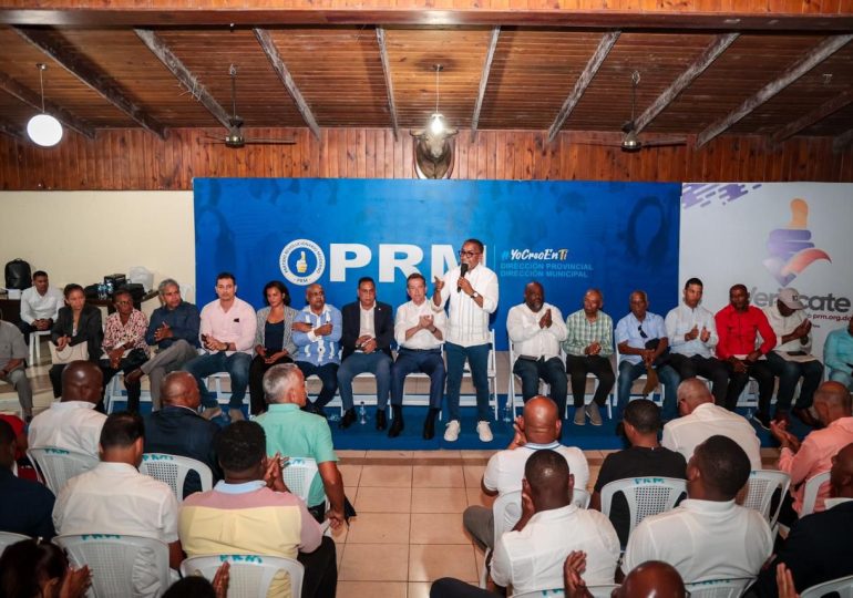 V&iacute;ctor Pichardo e Ito Bison&oacute; coordinan jornada &ldquo;Verif&iacute;cate&rdquo; en Monte Plata, para validar padr&oacute;n del PRM