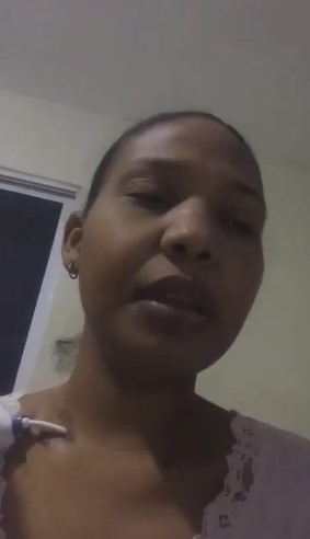  Falanny  Vasquez  pide ayuda al Presidente Luis Abinader ya que tiene problema de Ri&ntilde;on  y con problema de la vista 