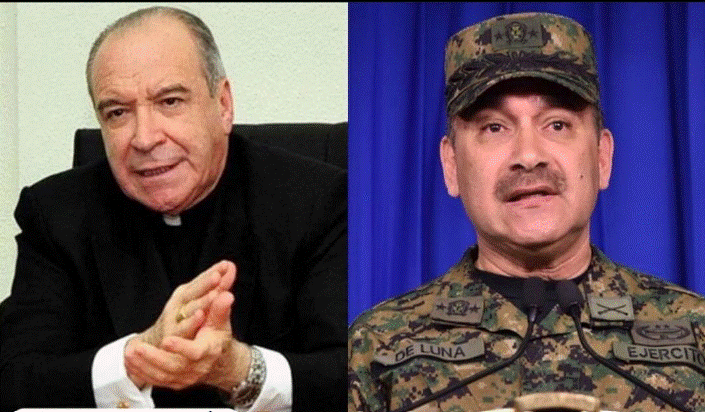 Cardenal  Nicolas Y Rafael  De Luna Pichirilo entre los oficiales puestos en retiro  por Abinader 