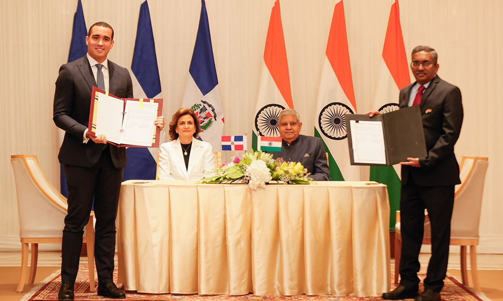 India y Rep&uacute;blica Dominicana fortalecen sus relaciones