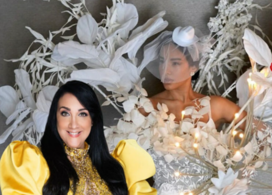 Giannina Azar desmiente autor&iacute;a de vestido de Massiel Taveras que us&oacute; en Cannes