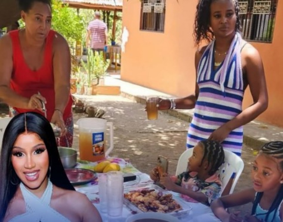 La rapera estadounidense Cardi B compartió imágenes de sus hijos disfrutando unas vacaciones en la República Dominicana