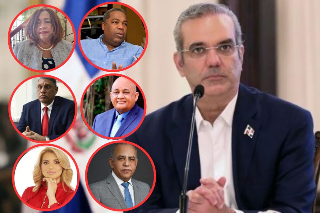 Funcionarios que han hecho quedar mal al presidente Luis Abinader