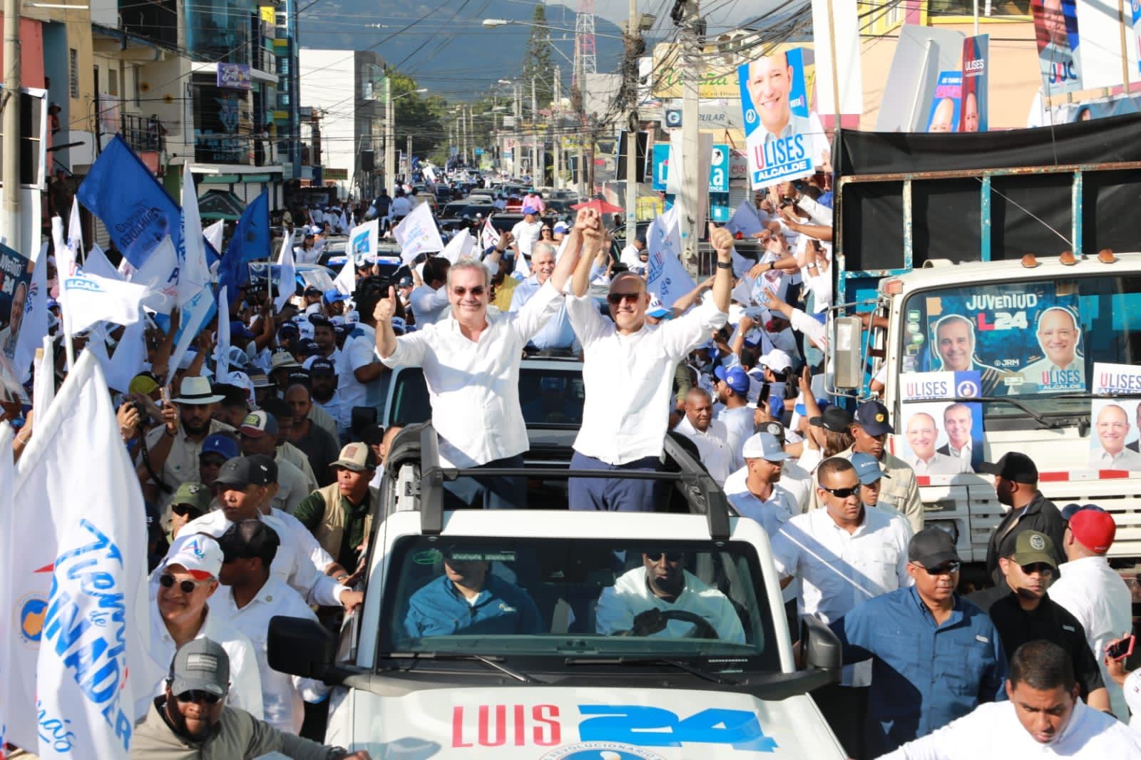 Contundente Marcha del PRM en Santiago Anticipa Triunfo de Abinader, Ulises y Daniel Rivera Pr&oacute;ximas Elecciones