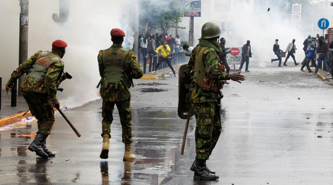 Fuerza policial de Kenya viaja el martes combatir pandillas Hait&iacute;