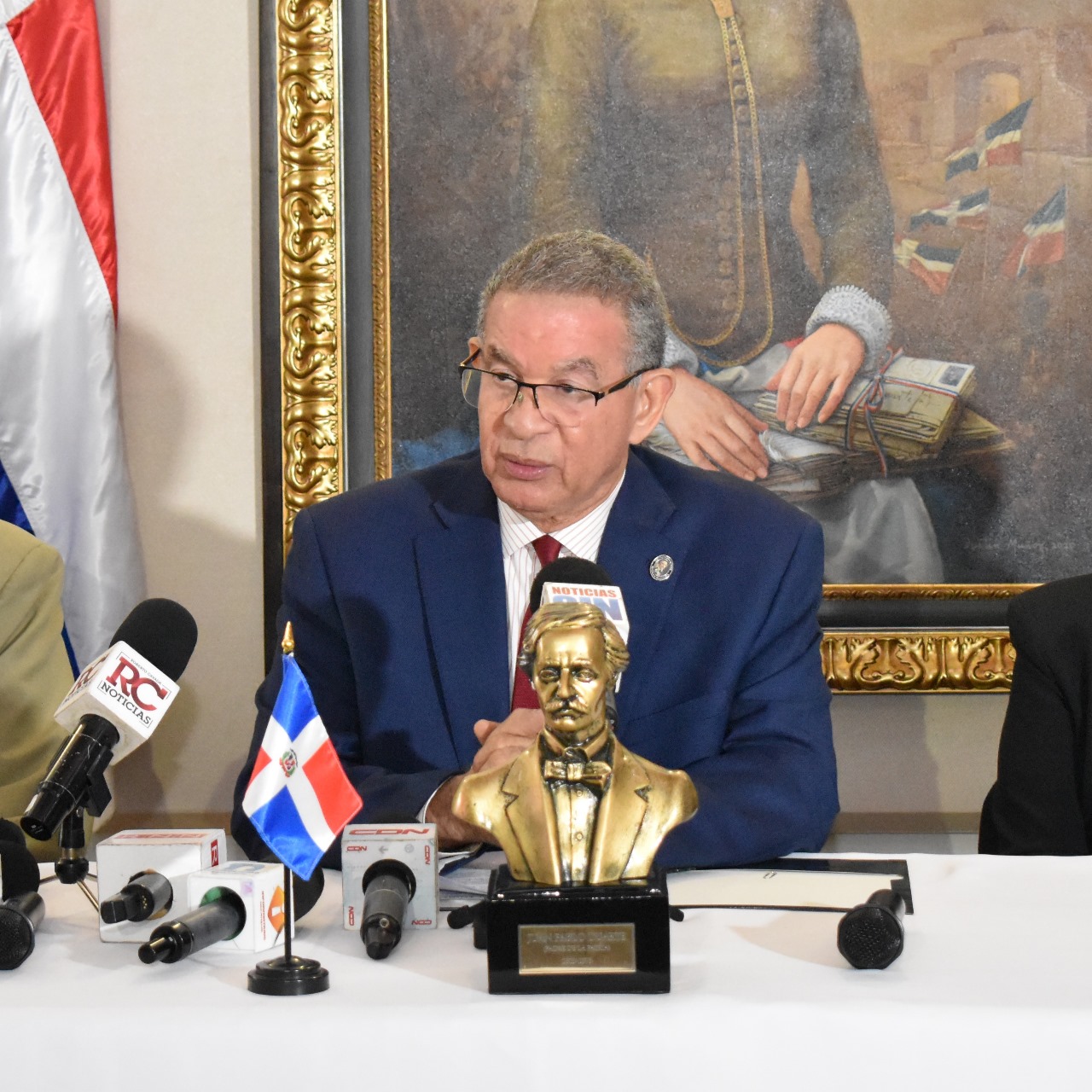 El presidente del Instituto Duartiano, Wilson G&oacute;mez Ram&iacute;rez.