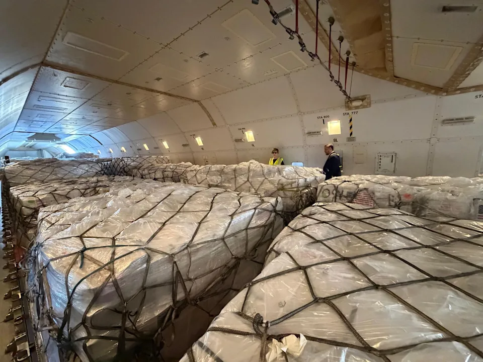 Llega a Venezuela un cargamento con m&aacute;s de 65 toneladas de insumos m&eacute;dicos de EE.UU.