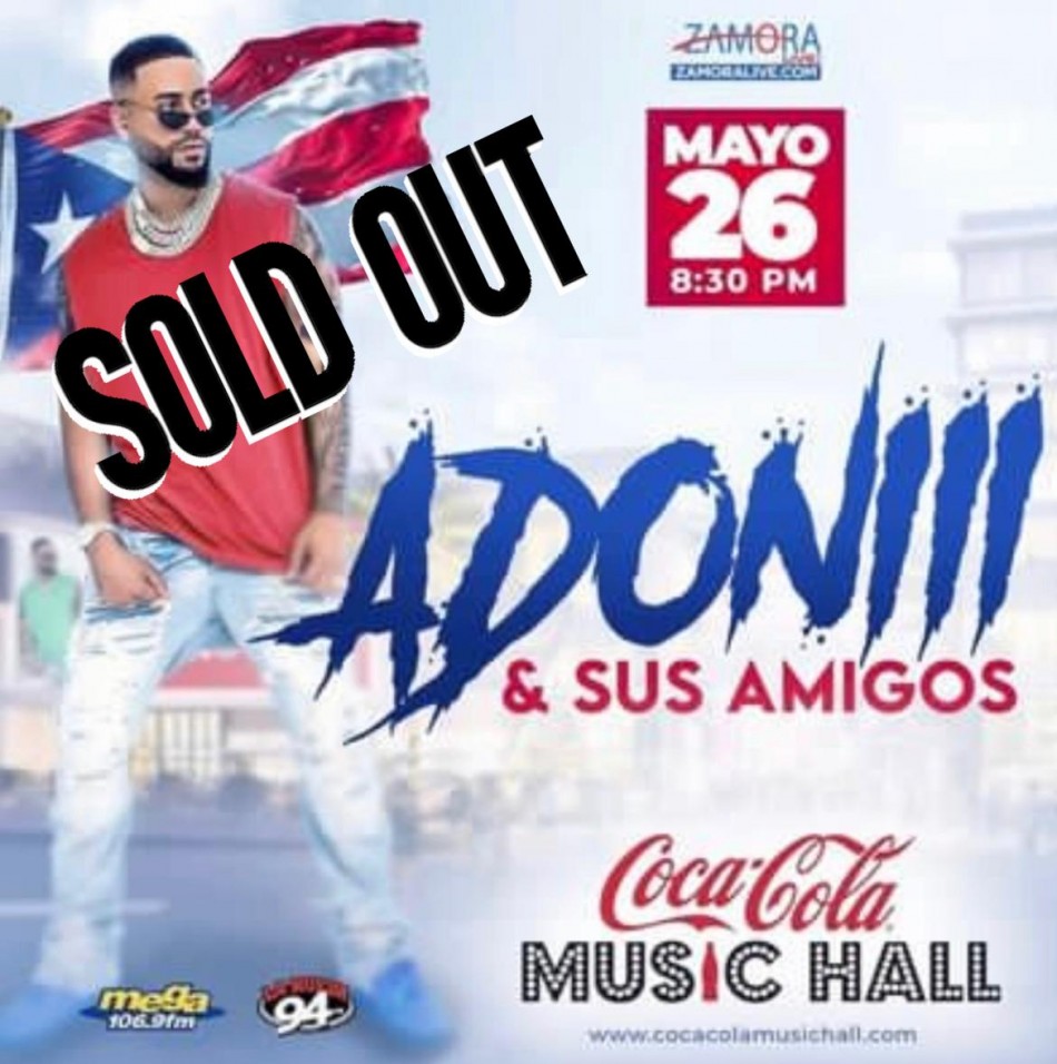  Dj Adoni anuncia el sold out de su concierto &ldquo;Dj Adoni y sus amigos&rdquo;