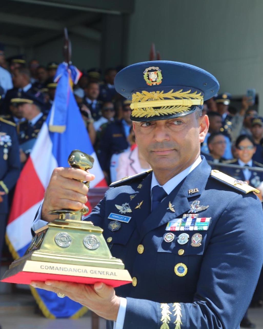 Traspaso de mando en la Fuerza A&eacute;rea de Rep&uacute;blica Dominicana