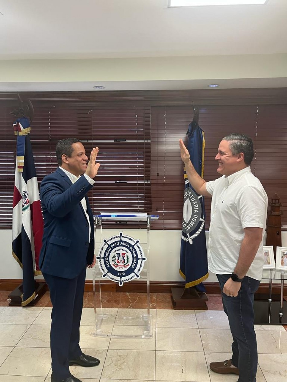 Jean Luis Rodríguez designa a Melvin De Jesús como nuevo director de logística de la Autoridad Portuaria Dominicana APORDOM