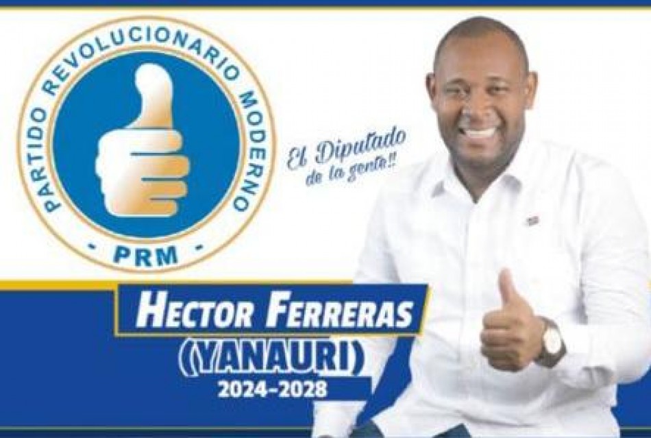 El  dirigente regional y municipal  H&eacute;ctor Ferreras aspira a diputado por el PRM