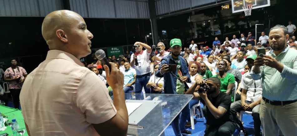 La Fuerza del Pueblo juramenta nueva Direcci&oacute;n Media Elmin Noboa en Santo Domingo Este