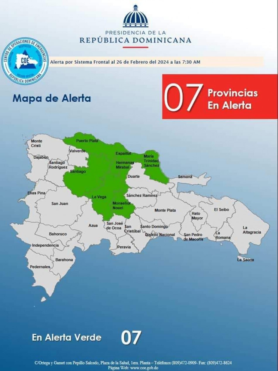 Las temperaturas m&aacute;s altas que se registraron en las siguientes localidades