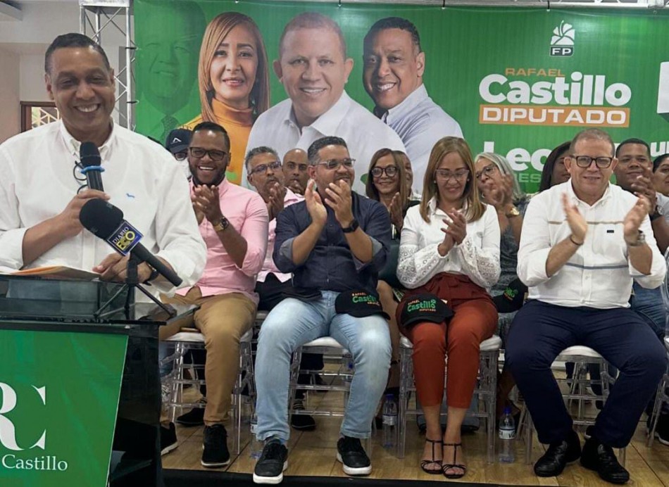 Rafael Castillo Recibe Respaldo de Alfredo Pichardo y destacados Líderes Locales