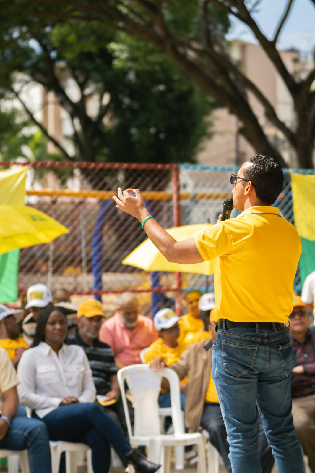 Frente Amplio presenta candidatura a diputado de Jhonatan Liriano