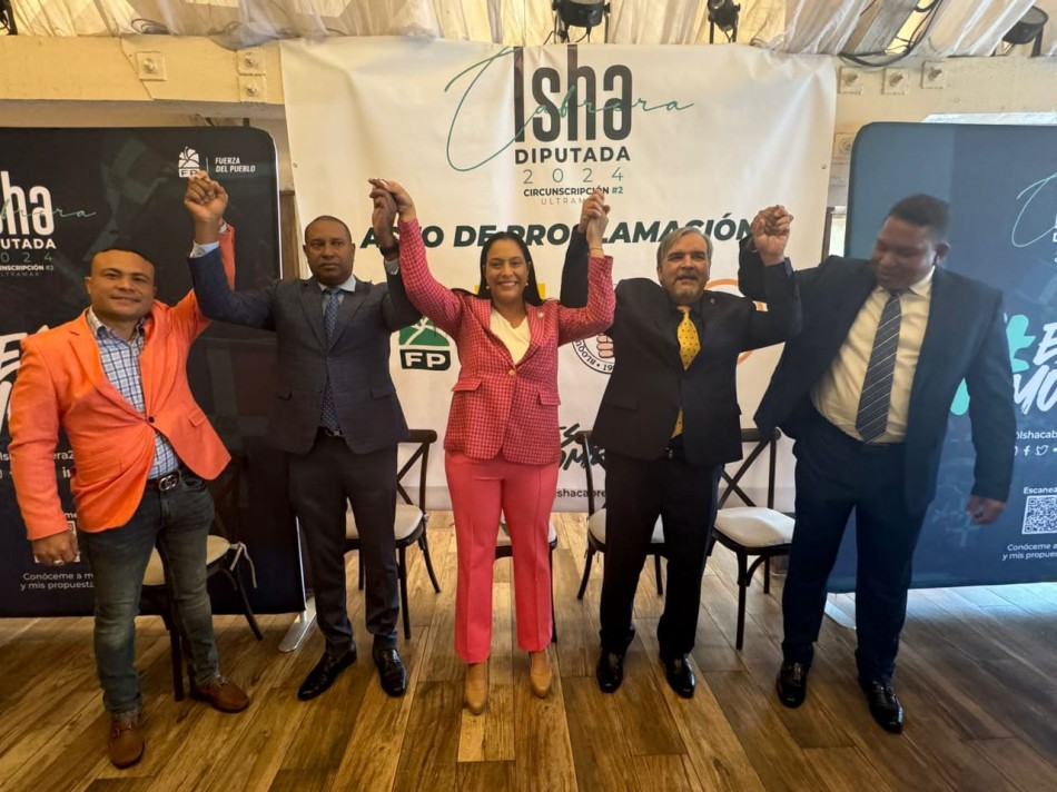 PQDC,PDI y el PRI respaldan candidatura de Isha Cabrera