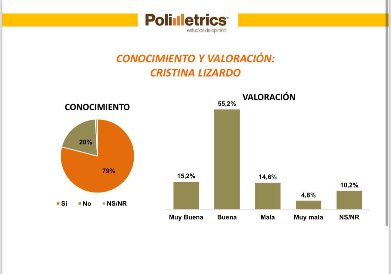 Cristina Lizardo favorita para Senadora Santo Domingo de acuerdo a la firma Polimetrics