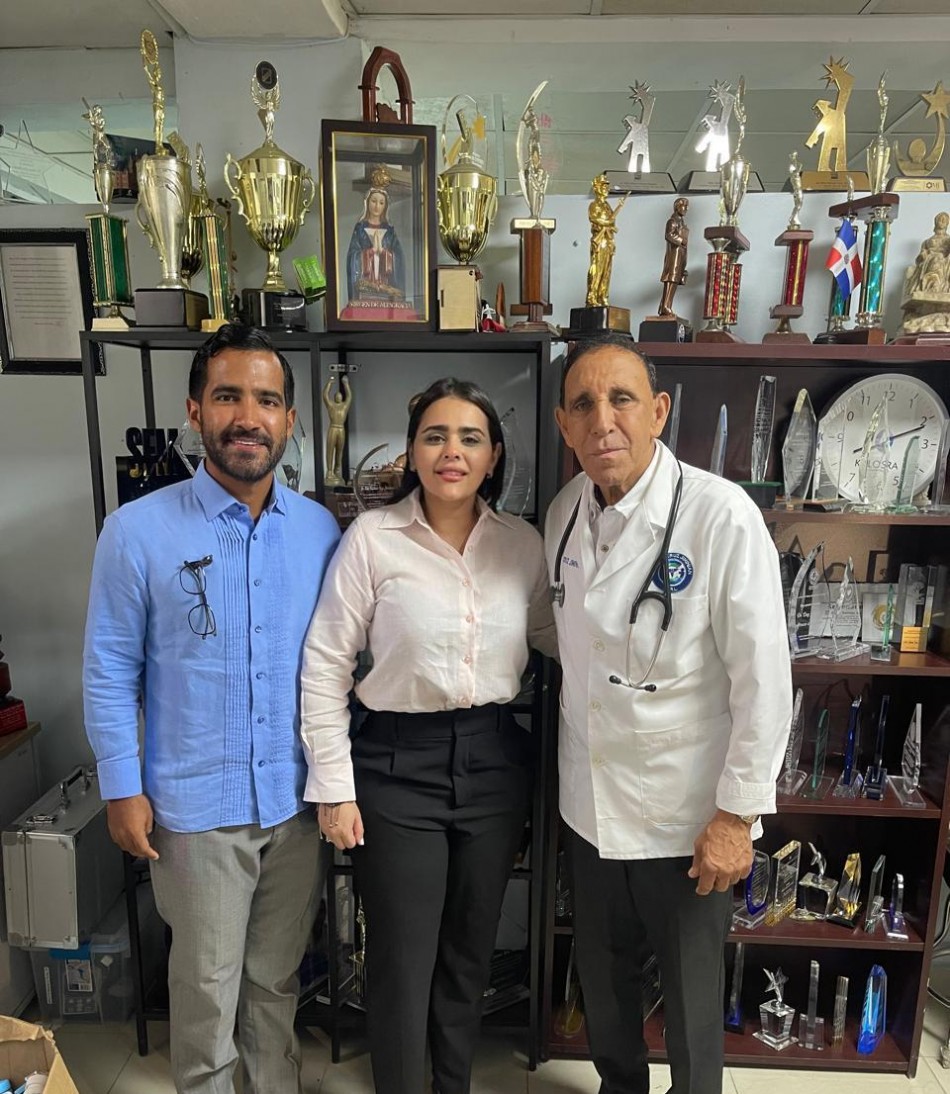 Karilyn Chabebe, Cruz Jimini&aacute;n y Luis Cruz unen esfuerzos para tratar temas sociales y deportivos a nivel nacional