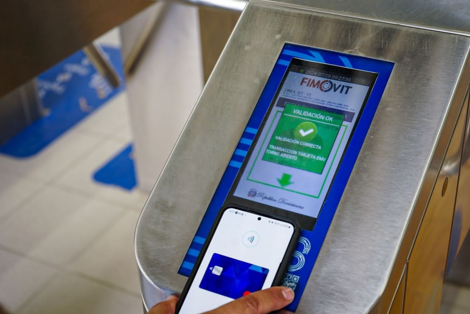 Sistema de Transporte de Rep&uacute;blica Dominicana consolida su oferta para pagos con tarjetas bancarias