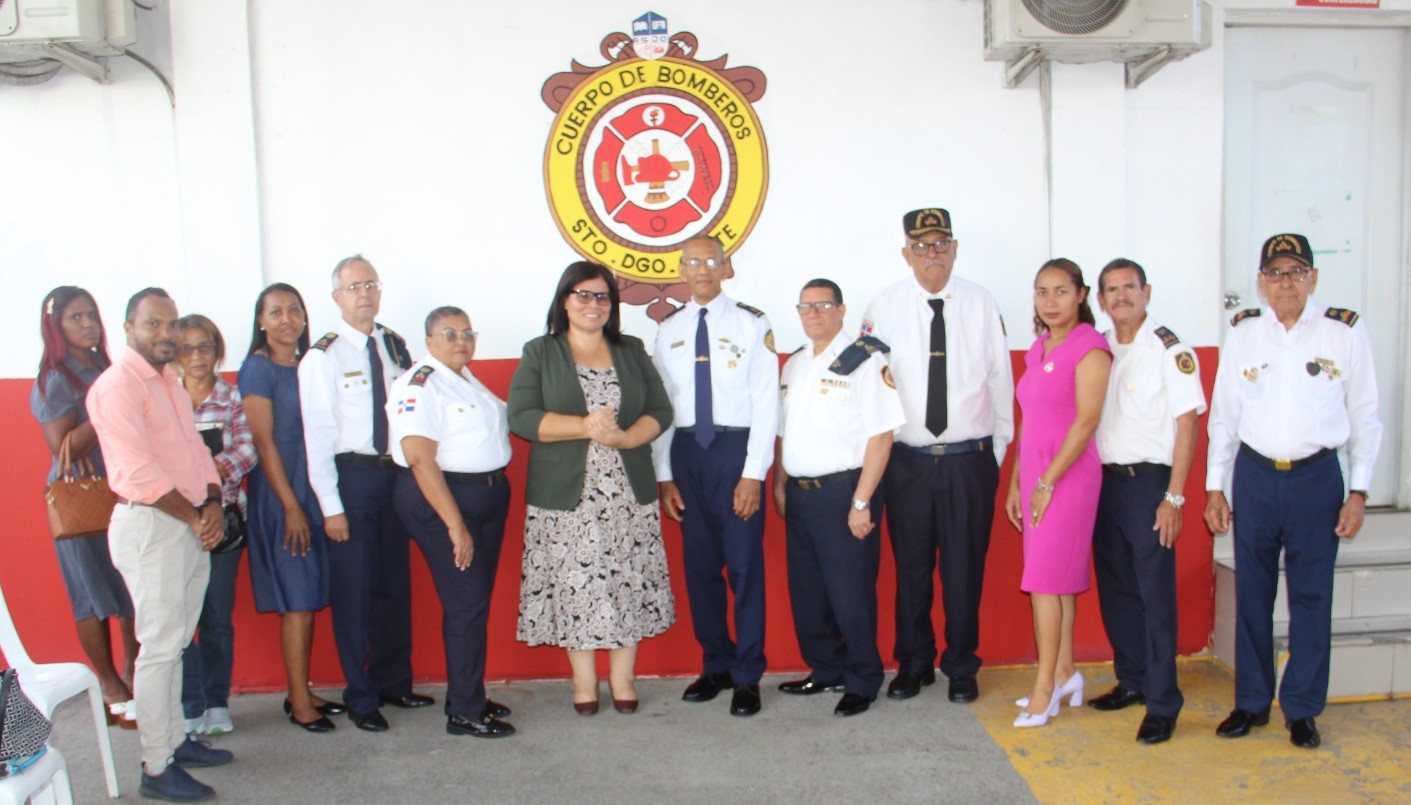 El Cuerpo de Bomberos de Santo Domingo Oeste celebra su 22 Aniversario