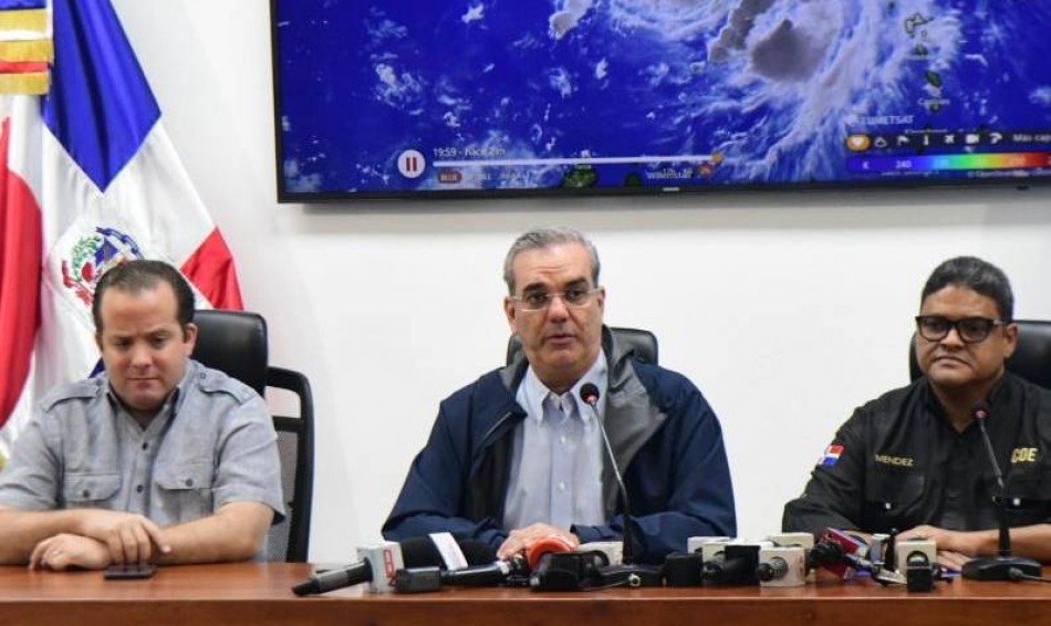 Presidente Abinader convoca reunión de organismos de emergencia en el COE