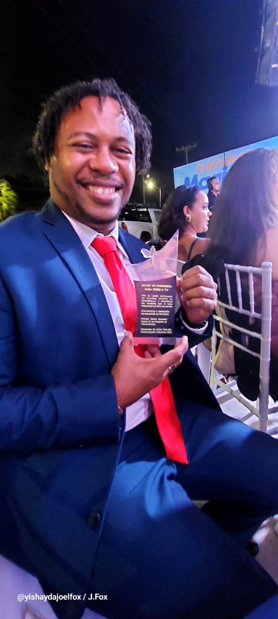Juan Miguel Matos triunfa en la categor&iacute;a Mejor Actor en los Premios Triunfo